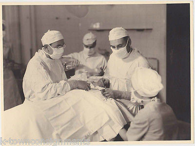 CHIEF OF SURGERY POST-WWII GERMANY SOLDIER'S VINTAGE MEDICAL SNAPSHOT PHOTOS - K-townConsignments
