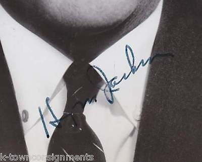 HENRY 'SCOOPS' JACKSON WASHINGTON SENATOR VINTAGE AUTOGRAPH SIGNED 8x10 PHOTO - K-townConsignments
