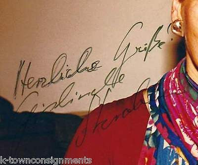 GISLINDE SKROBLIN RUSSIAN THATER BALLET DANCER VINTAGE AUTOGRAPH SIGNED PHOTO - K-townConsignments