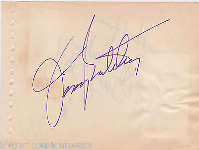 JIMMY NELSON VENTROLOQUIST ENTERTAINER & ONE OTHER VINTAGE AUTOGRAPH SIGNATURES - K-townConsignments