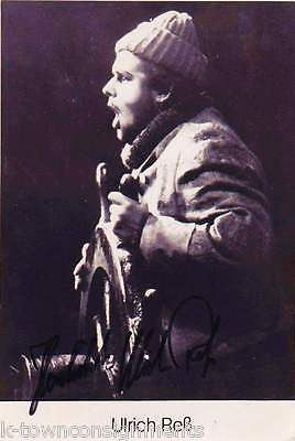 ULRICH RESS (REß) TV MOVIE ACTOR VINTAGE AUTOGRAPH SIGNED PHOTO - K-townConsignments