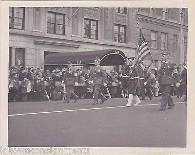 LYONS CLUB INTERNATIONAL PARADE FLOAT VINTAGE PATRIOTIC SNAPSHOT PHOTOS - K-townConsignments