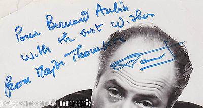 PIERRE DANINOS FRENCH AUTHOR UN CERTAIN MONSIEUR BLOT AUTOGRAPH SIGNED PHOTO - K-townConsignments