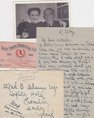 SANFRANCISCO EARTHQUAKE SURVIVOR PHOTO DOCUMENTS & NEW YORK ATHLETIC CLUB LOT - K-townConsignments