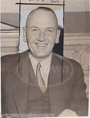 STUB ALLISON BERKELEY BEARS FOOTBALL COACH VINTAGE NEWS PRESS PHOTO 1961 - K-townConsignments
