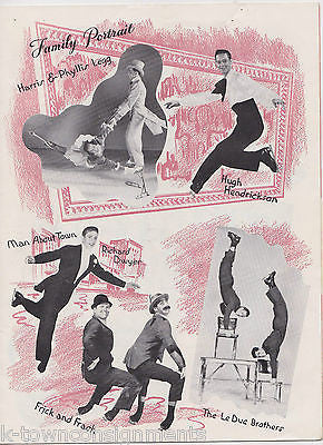 SHIPSTADS & JOHNSON ICE FOLLIES OF 1951 VINTAGE SKATING ACTORS PHOTO PROGRAM - K-townConsignments