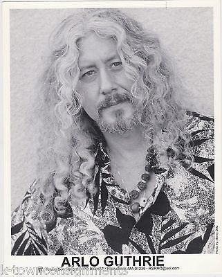 ARLO GUTHRIE FOLK MUSIC SINGER VINTAGE RISING SON RECORDS PROMO PHOTO PRINT - K-townConsignments