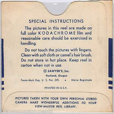 MISS AMERICA PAGEANT 1954 ATLANTIC CITY NJ VINTAGE VIEW-MASTER PHOTO REEL - K-townConsignments