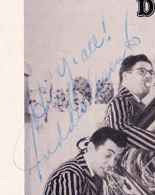 FREDDIE ASSUNTO DUKES DIXIELAND AUTOGRAPH SIGNED PHOTO - K-townConsignments