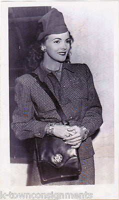 MADGE MEREDITH 1940s CRIMINAL CHARGES NEWS PRESS PHOTO - K-townConsignments