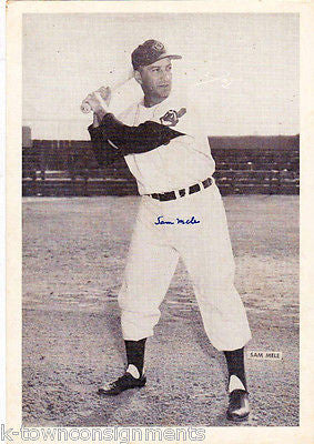 SAM MELE MINNESOTA TWINS MLB BASEBALL PLAYER AUTOGRAPH SIGNED PHOTO PRINT - K-townConsignments