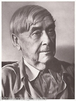 Maurice Maeterlinck Belgian Author Vintage Portrait Gallery Poster Photo Print - K-townConsignments