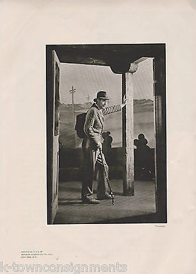 LESLIE HOWARD PETRIFIED FOREST ACTOR VINTAGE PHOTO HEAVY SOUVENIR PROGRAM - K-townConsignments