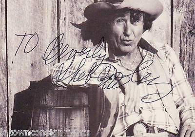 SHEB WOOLEY RAWHIDE ACTOR PURPLE PEOPLE EATER MUSIC AUTOGRAPH SIGNED PROMO PHOTO - K-townConsignments