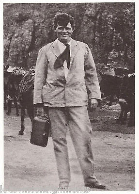 Jack London American Novelist Vintage Portrait Gallery Poster Photo Print - K-townConsignments