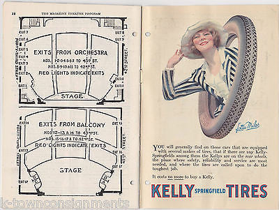 POPPY WC FIELDS MADGE KENNEDY VINTAGE 1920s APOLLO THEATRE NEW YORK PLAYBILL - K-townConsignments