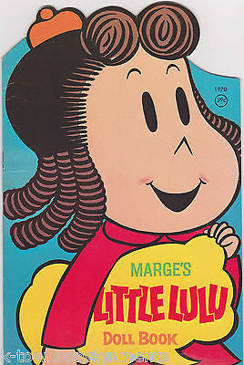 LITTLE LULU PAPER DOLL BOOK BY WHITMAN VINTAGE 1970s LARGE CHILDRENS PLAY SET - K-townConsignments