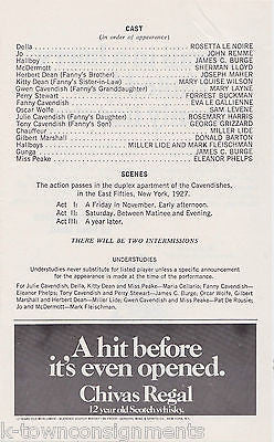 EVA LE GALLIENNE ROSEMARY HARRIS STAGE ACTRESS AUTOGRAPH SIGNED THEATRE PLAYBILL - K-townConsignments