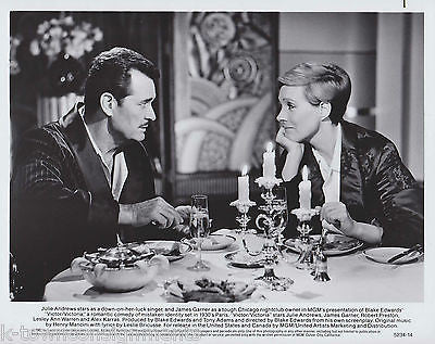 Julie Andrews & James Garner TV Movie Actor Vintage Press Photo 1982 - K-townConsignments