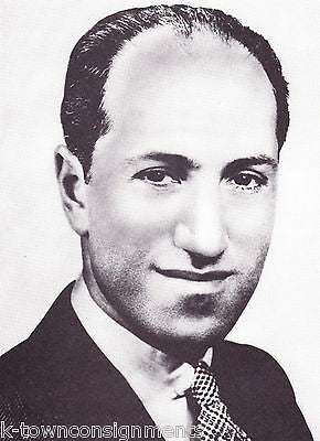 George Gershwin American Composer Vintage Portrait Gallery Poster Photo Print - K-townConsignments