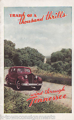 TENNESSEE VINTAGE GRAPHIC ADVERTISING SOUVENIR TRAVEL BOOK - K-townConsignments