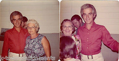 ROY DRUSKY COUNTRY MUSIC SINGER ORIGINAL FAN CONCERT SNAPSHOT PHOTOS LOT - K-townConsignments