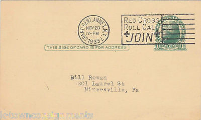DEL COURTNEY MUSICIAN AUTOGRAPH SIGNED POSTCARD 1939 - K-townConsignments