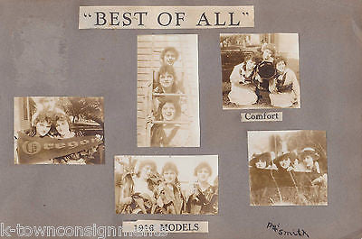 OREGON STATE YOUNG LADIES MODELS ANTIQUE SNAPSHOT PHOTOS 1915 - K-townConsignments