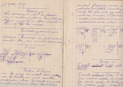 LA MARINE MILITAIRE LES ASPIRANTS VINTAGE JOURNAL NOTE BOOK W/ GRAPHIC ART COVER - K-townConsignments