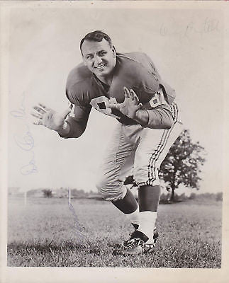 JOE CHANDLER & OTHERS NFL FOOTBALL AUTOGRAPH PHOTO - K-townConsignments