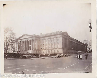 US TREASURY BUILDING WASHINGTON DC 1930s PRESS PHOTO - K-townConsignments