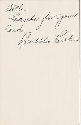 BRUCE BAKER MOVIE ACTOR AUTOGRAPH SIGNED STUDIO PHOTO - K-townConsignments