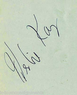 HAILA STODDARD SECRET STORM MOVIE ACTRESS ORIGINAL AUTOGRAPH SIGNATURE - K-townConsignments