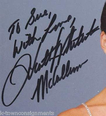 HEATHER WHITESTONE DEAF MISS AMERICA 1995 VINTAGE AUTOGRAPH SIGNED PHOTO PRINT - K-townConsignments