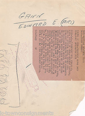 VICE PRESIDENT CHARLES CURTIS DIPLOMATS STATE DINNER ANTIQUE PRESS PHOTO 1929 - K-townConsignments