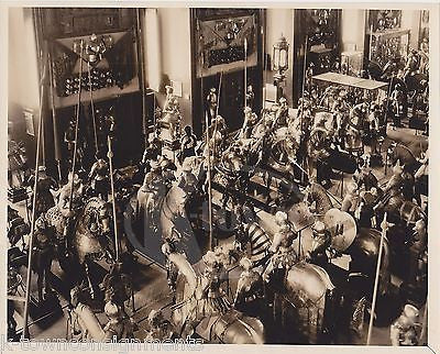 KNIGHT'S & HORSES ARMORY MUSEUM MADRID SPAIN ANTIQUE PHOTO BY EWING GALLOWAY - K-townConsignments