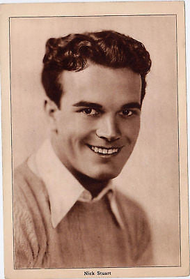 Nick Stuart Movie Actor Vintage Studio Photo Print - K-townConsignments