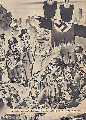 VE VICTORY EUROPE EDITION YANK WWII ARMY MAGAZINE FALL OF GERMANY EISENHOWER ETC - K-townConsignments