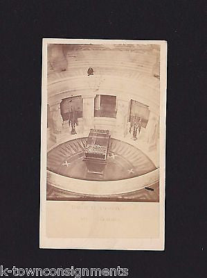 TOMB OF NAPOLEON BONAPARTE FINE ANTIQUE CDV CARTE de VISITE PHOTOGRAPH - K-townConsignments