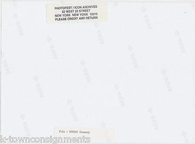 BOBBY KENNEDY VINTAGE POLITICAL DINNER PRESS PHOTO - K-townConsignments