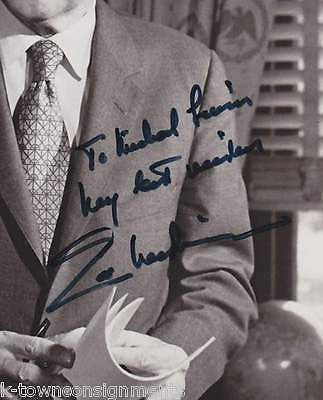 ED MUSKIE MAINE MAINE SENATE AUTOGRAPH SIGNED PHOTO - K-townConsignments