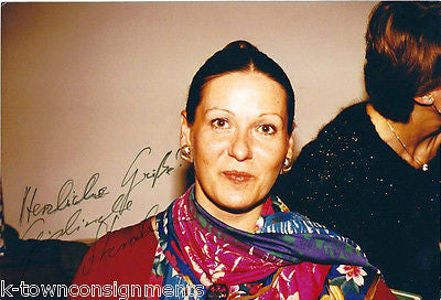 GISLINDE SKROBLIN RUSSIAN THATER BALLET DANCER VINTAGE AUTOGRAPH SIGNED PHOTO - K-townConsignments