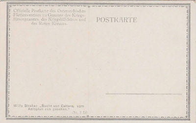 WILLY STRAKA ART GERMAN FIELD POST STAMPED POSTCARD - K-townConsignments