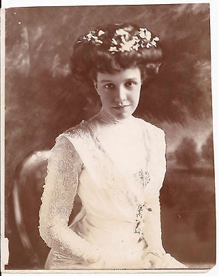 MRS PRESTON GIBSON PRESS PHOTO AMERICAN JOURNALIST NEW YORK CITY VINTAGE 1912 - K-townConsignments
