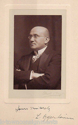 LASSA OPENHEIM VERSAILLES TREATY OXFORD LAW PROFESSOR AUTOGRAPH SIGNED PHOTO - K-townConsignments