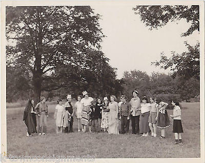 CAMP FIRE GIRLS USA VINTAGE CANDID & PROMOTIONAL 8x10 PHOTOS LOT - K-townConsignments