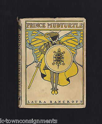 PRINCE MUDTURTLE FRANK BAUM ANTIQUE ILLUSTRATED FAIRY TALE BOOK W/ ORIG. JACKET - K-townConsignments