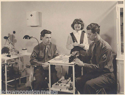 CHIEF OF SURGERY POST-WWII GERMANY SOLDIER'S VINTAGE MEDICAL SNAPSHOT PHOTOS - K-townConsignments