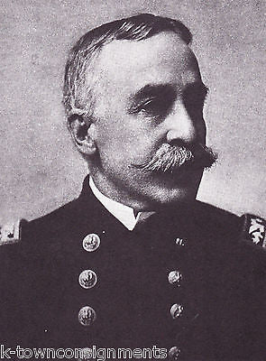 George Dewey American Naval Officer Vintage Portrait Gallery Poster Print - K-townConsignments