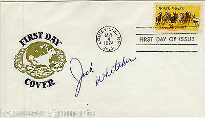 JACK WHITAKER ABC NEWS SPORTSCASTER VINTAGE AUTOGRAPH SIGNED MAIL COVER - K-townConsignments